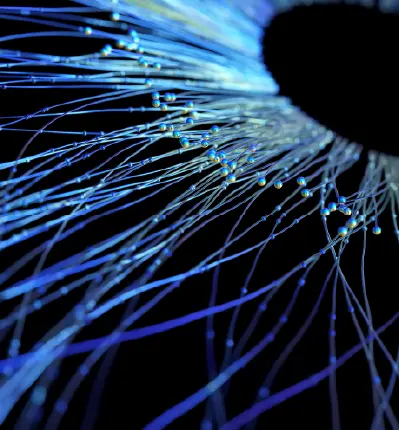 Electric vehicle charging port with glowing energy streams representing power and clean technology